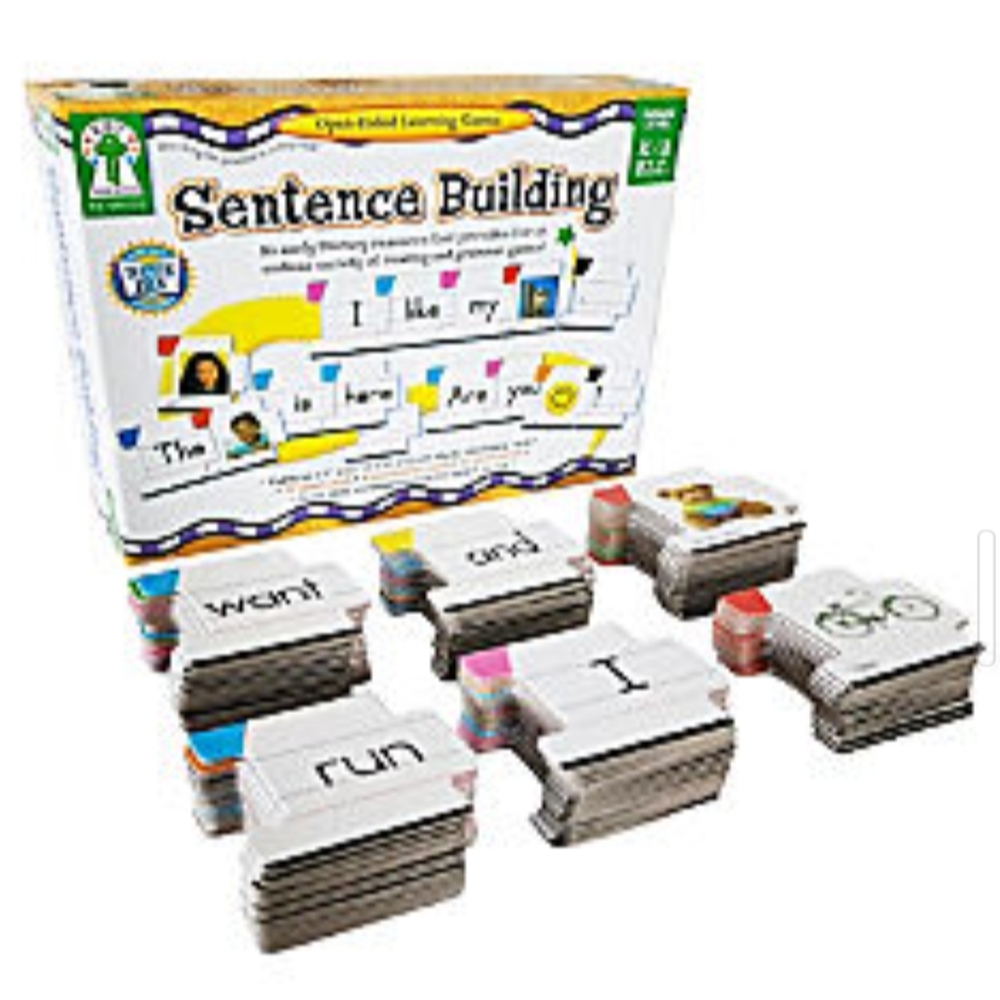 Sentence Building Game - Multicolor